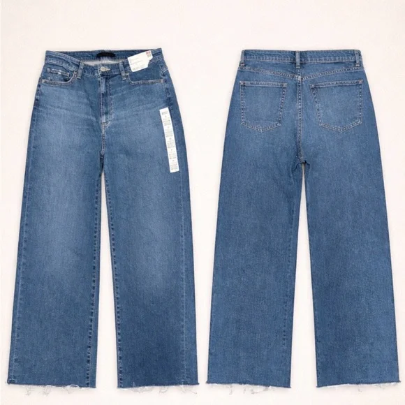 UNIQLO 30 Inch waist Blue Jeans High rise - Picture 1 of 4